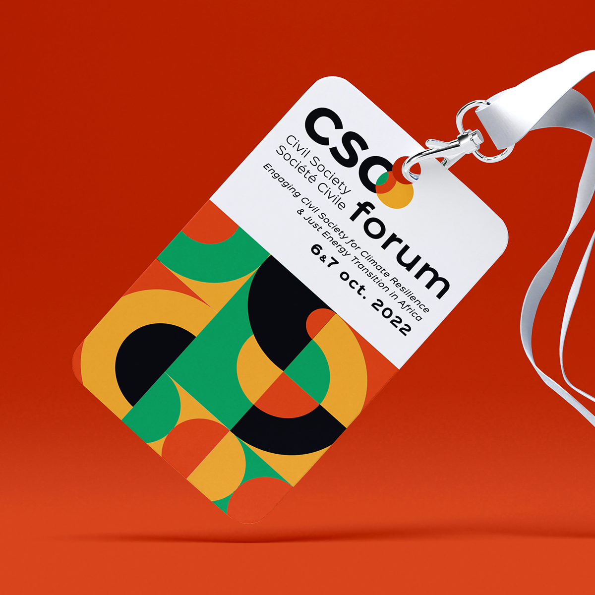 CSO Forum branding design by Sofia Doudine